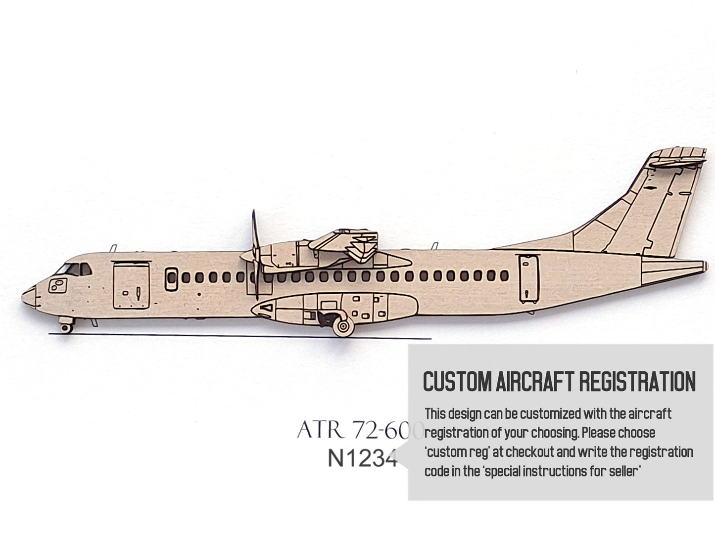 ATR 72-600 custom aviation art