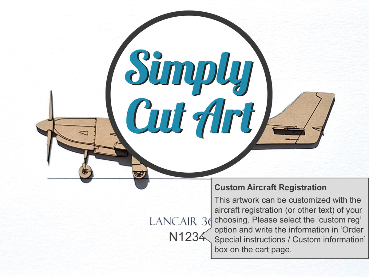Arte aeronáutico Lancair 360