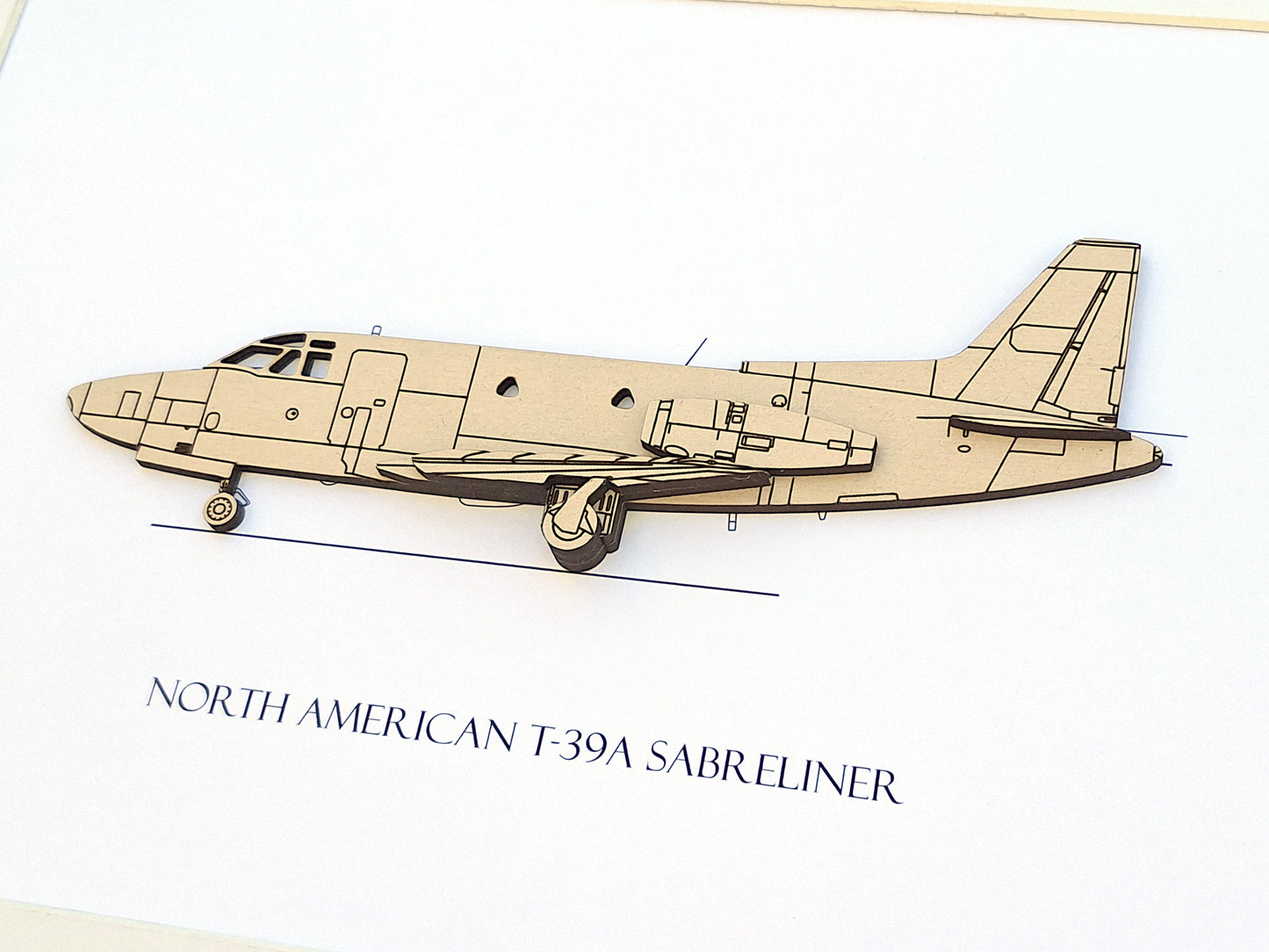 North American T-39A Sabreliner pilot gifts