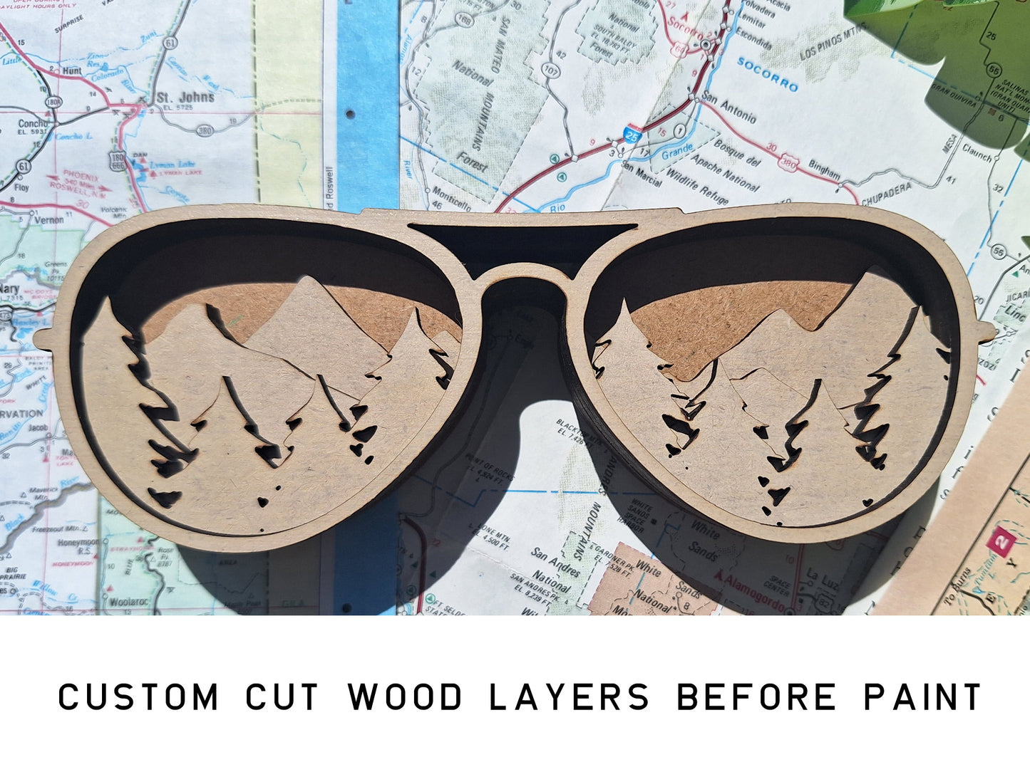 Flight School / Airport 6-Pack Special Custom Aviator Scene Sunglasses