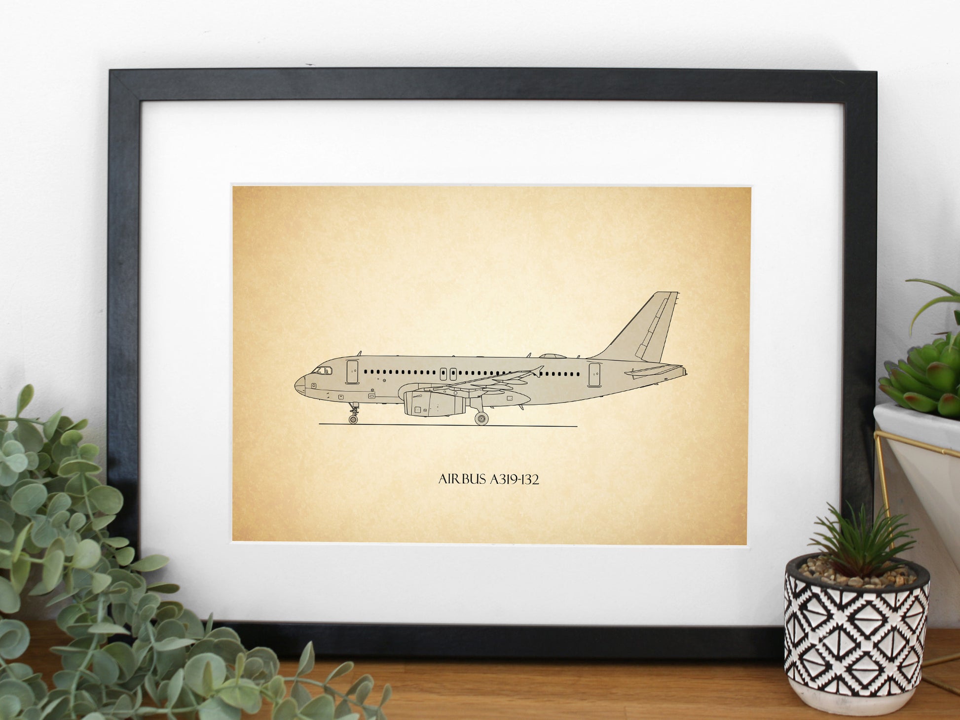 Airbus A319-132 pilot gifts