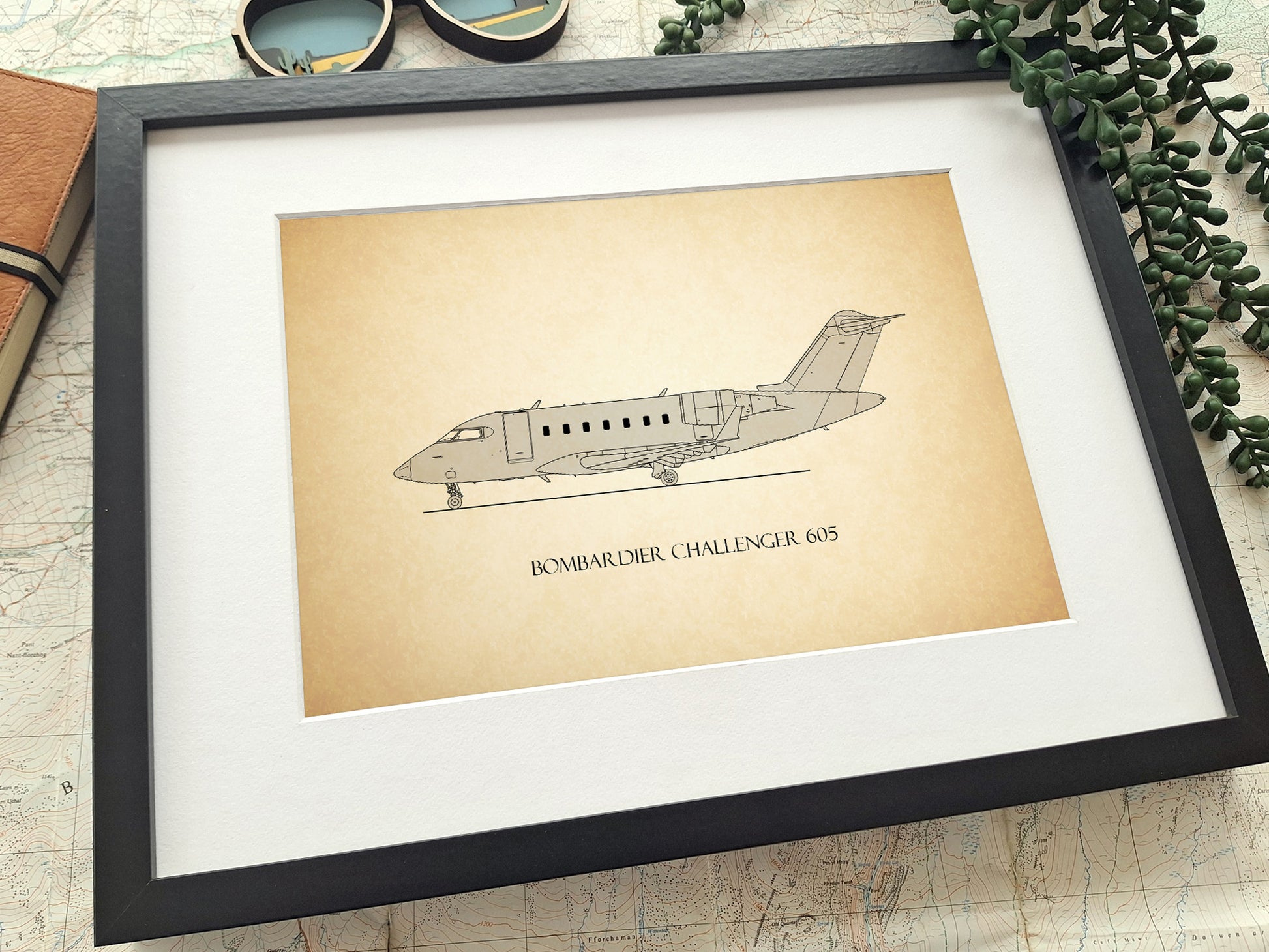 Bombardier Challenger 605 aviation gifts