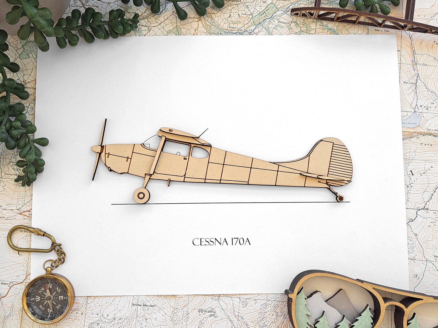 C170A aviation art gift