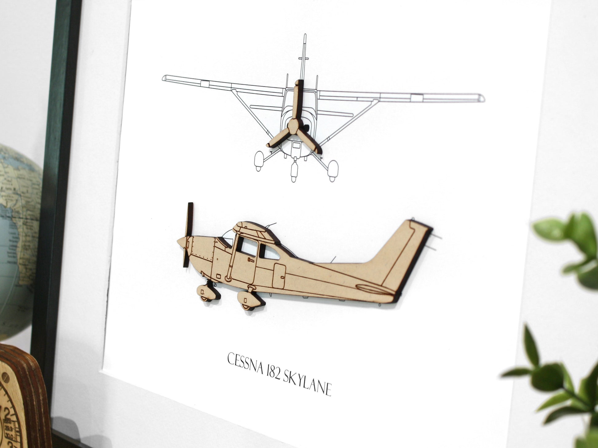 Cessna 182 Skylane aviation decor