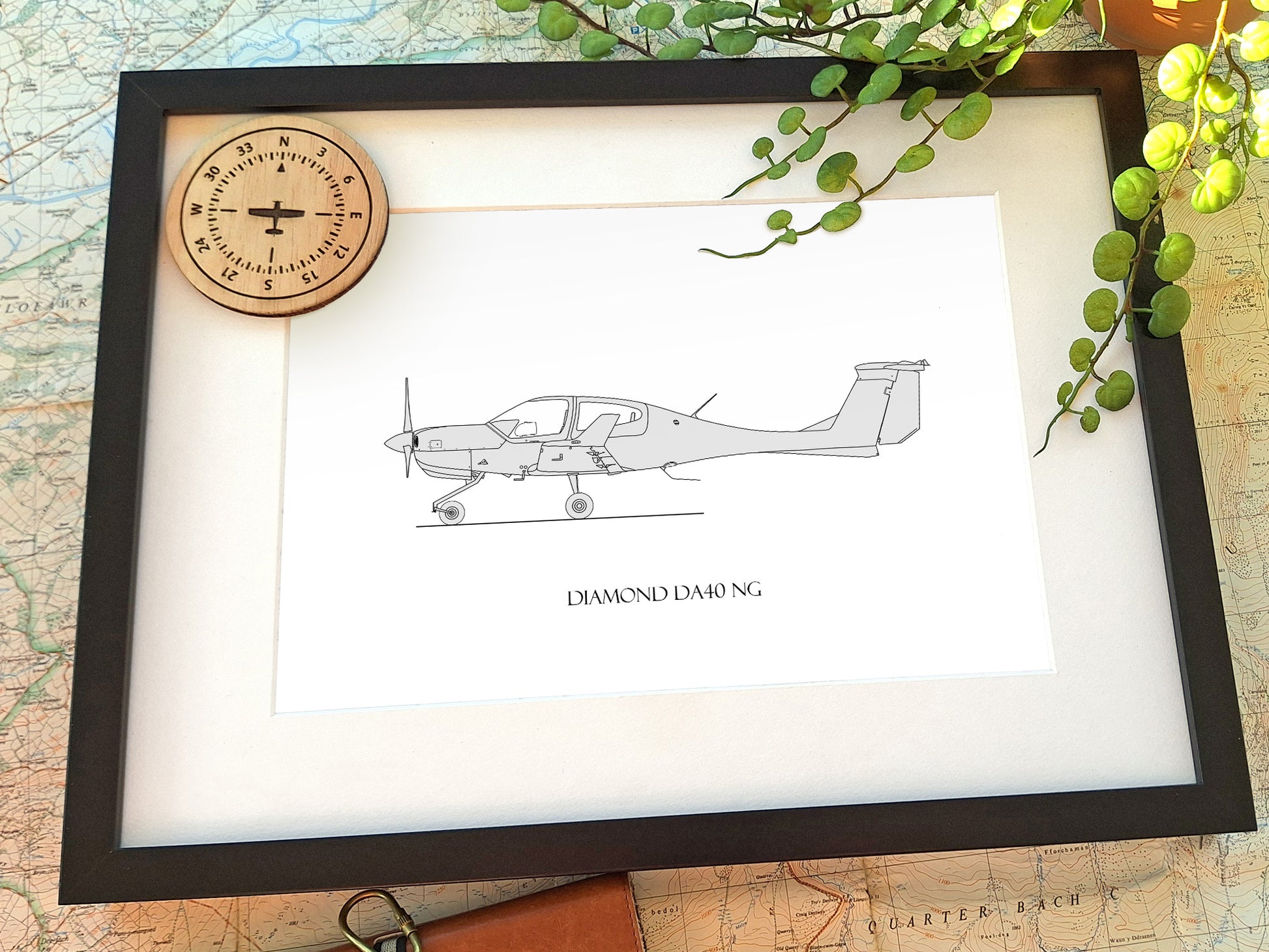 Diamond DA40 NG pilot gift