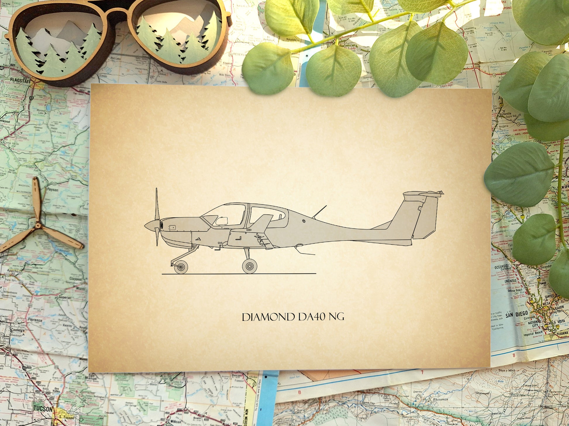 Diamond DA40 NG pilot gifts