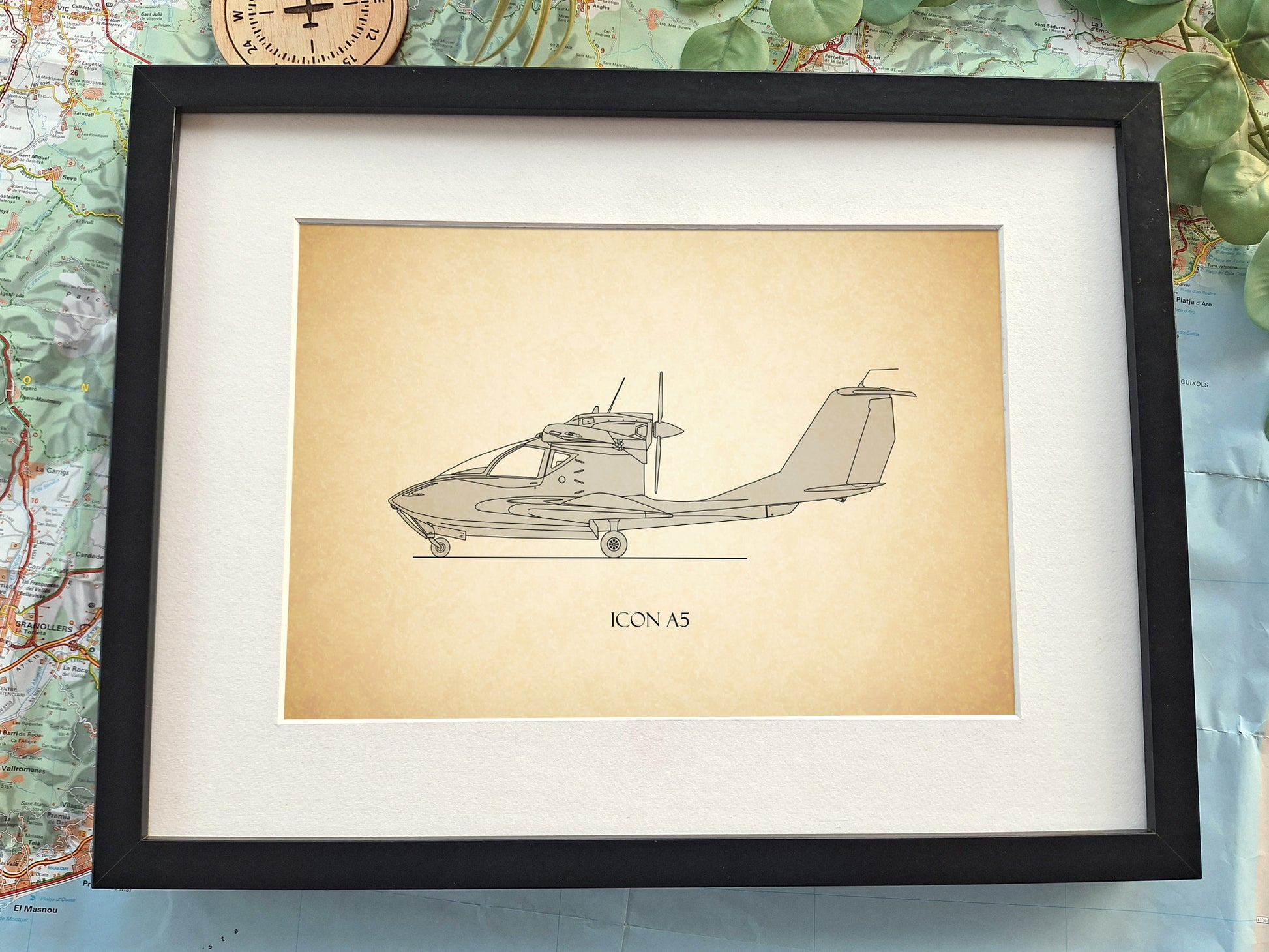 Icon A5 blueprint art