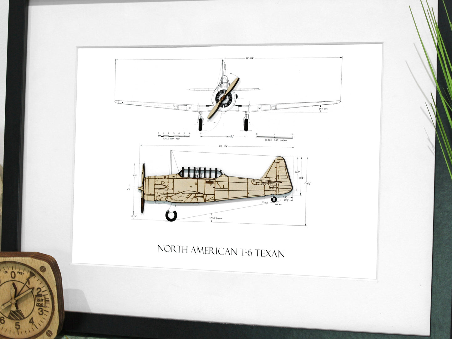 North American T-6 Texan pilot gifts