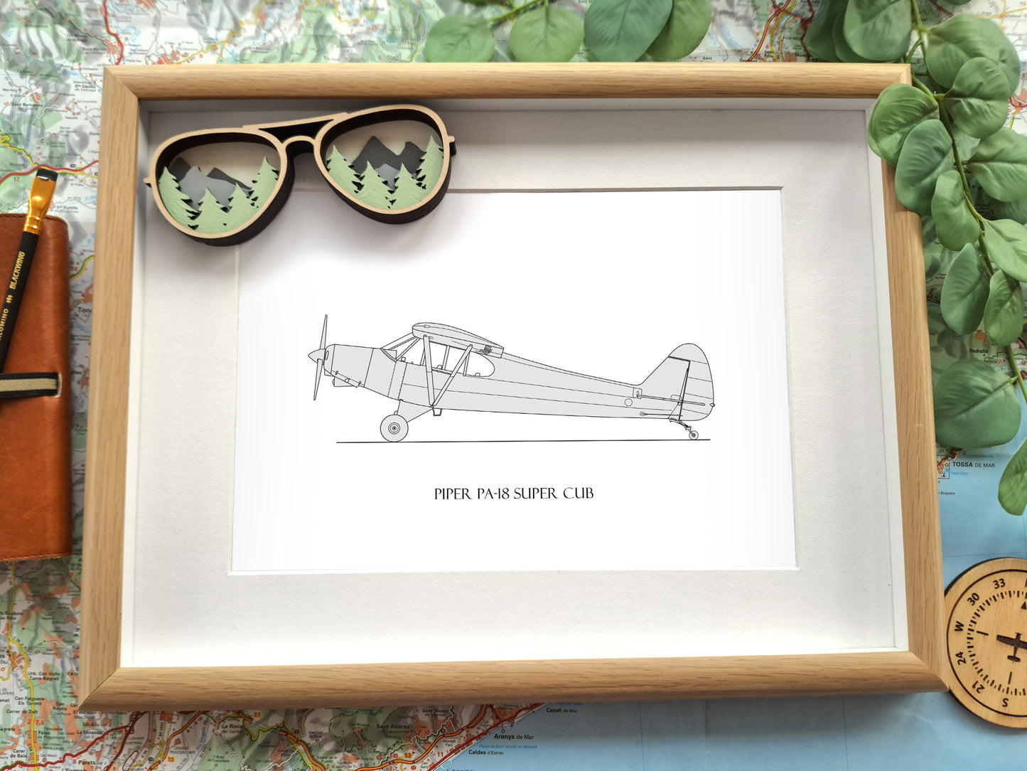 Piper PA-18 Super Cub pilot gifts
