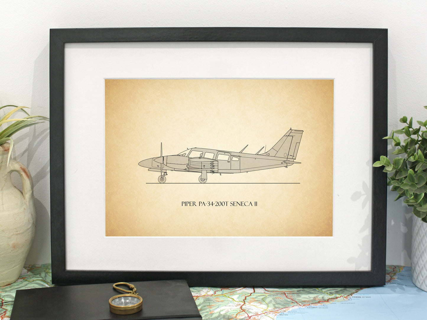 Piper PA-34-200T Seneca II pilot gifts