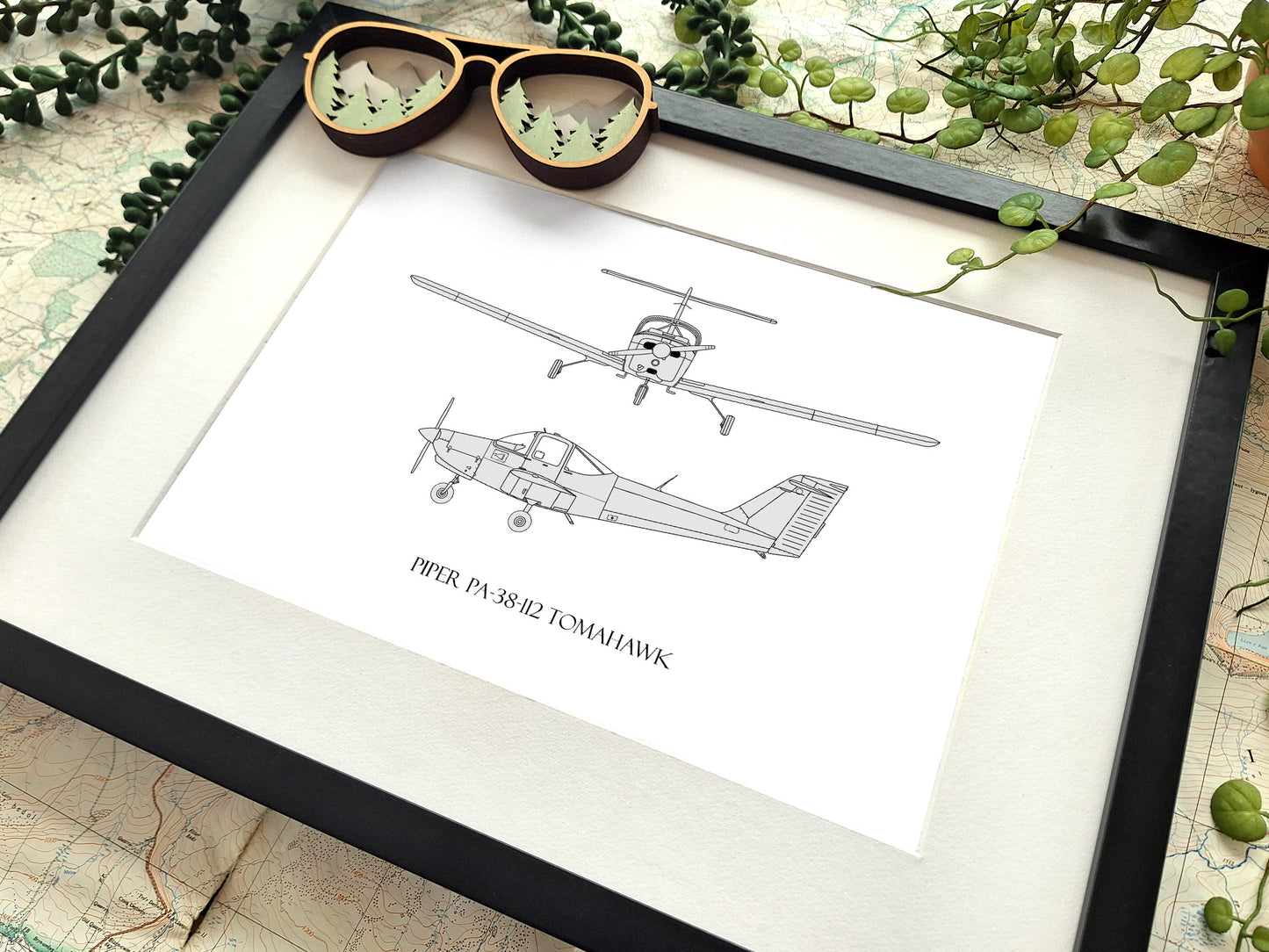 Piper PA-38-112 Tomahawk aviation gift