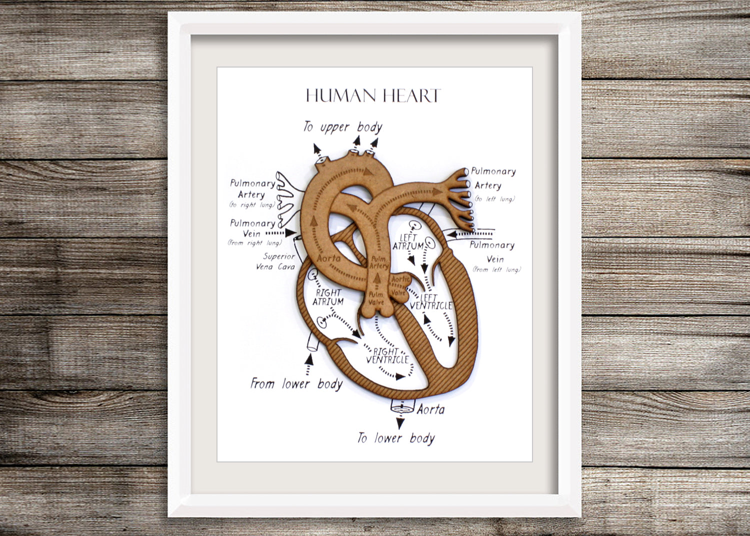 Heart Wall Art, Doctor Nurse gift