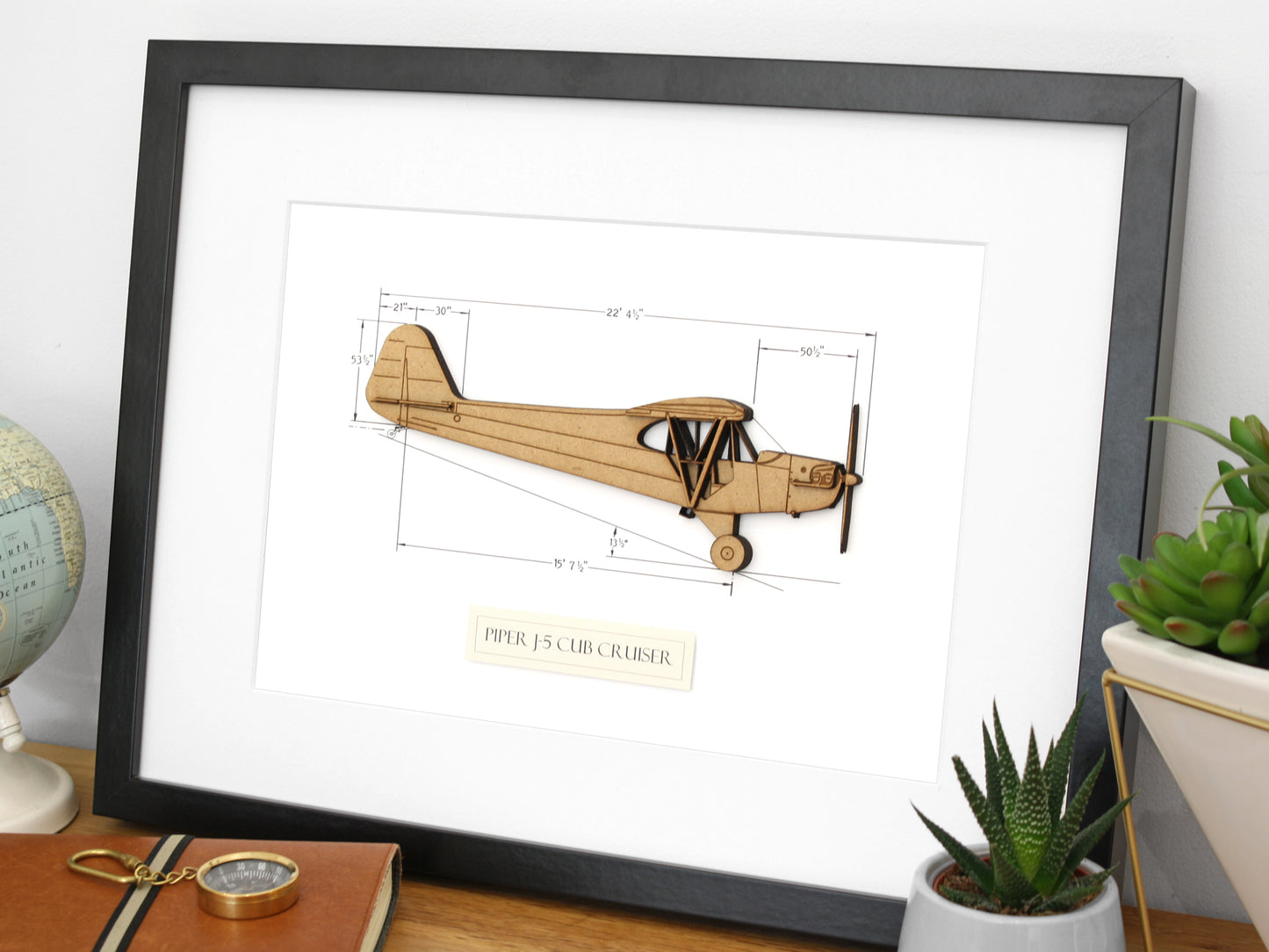 Piper J-5 Cub Cruiser art