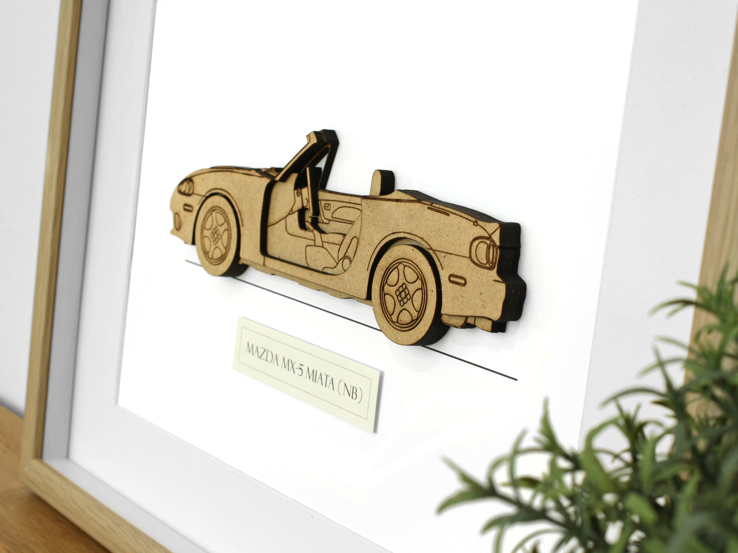 Mazda MX-5 Miata NB blueprint art