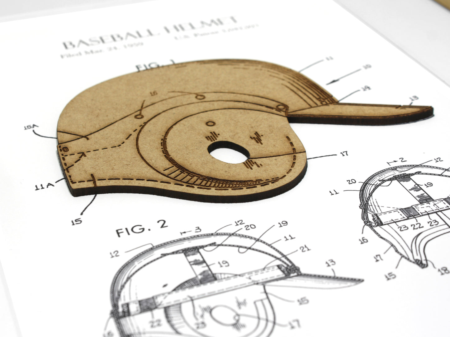 Baseball gifts patent art
