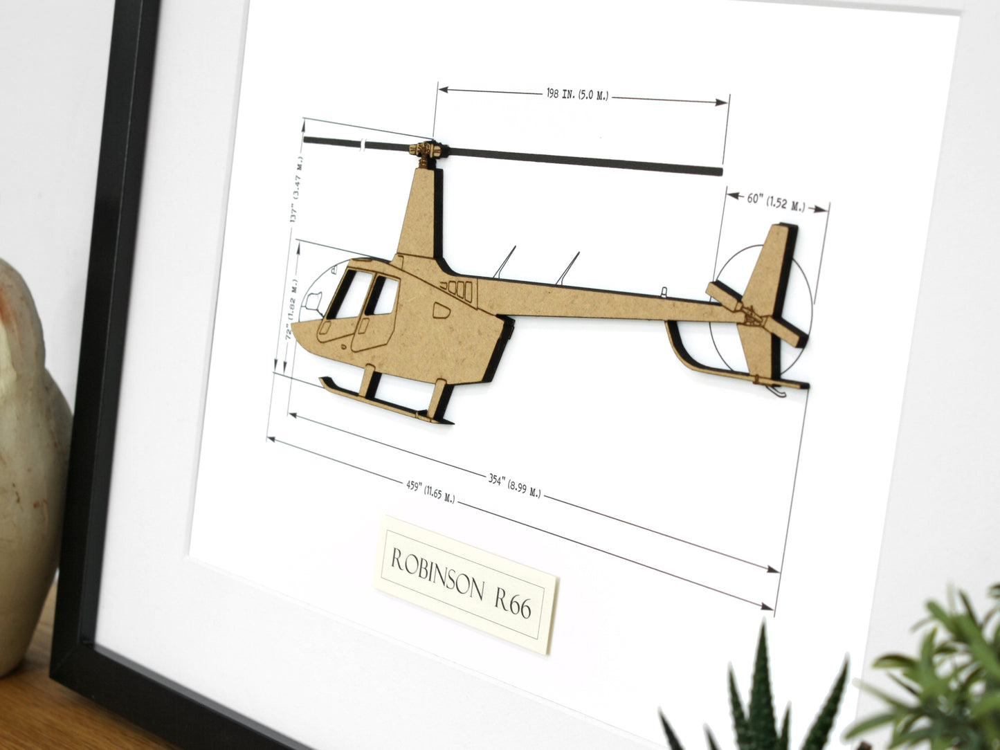 Robinson R66 art gift