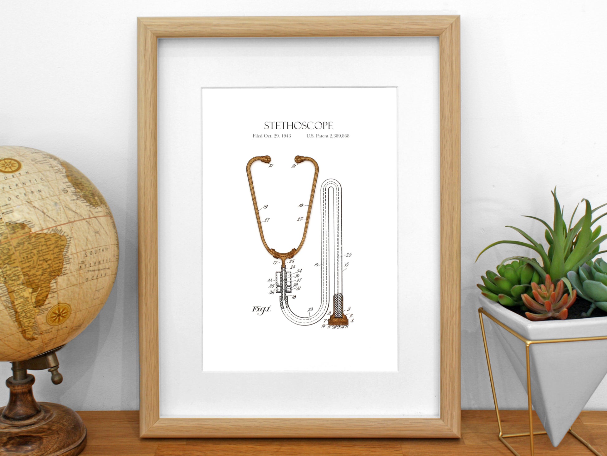 stethoscope patent art