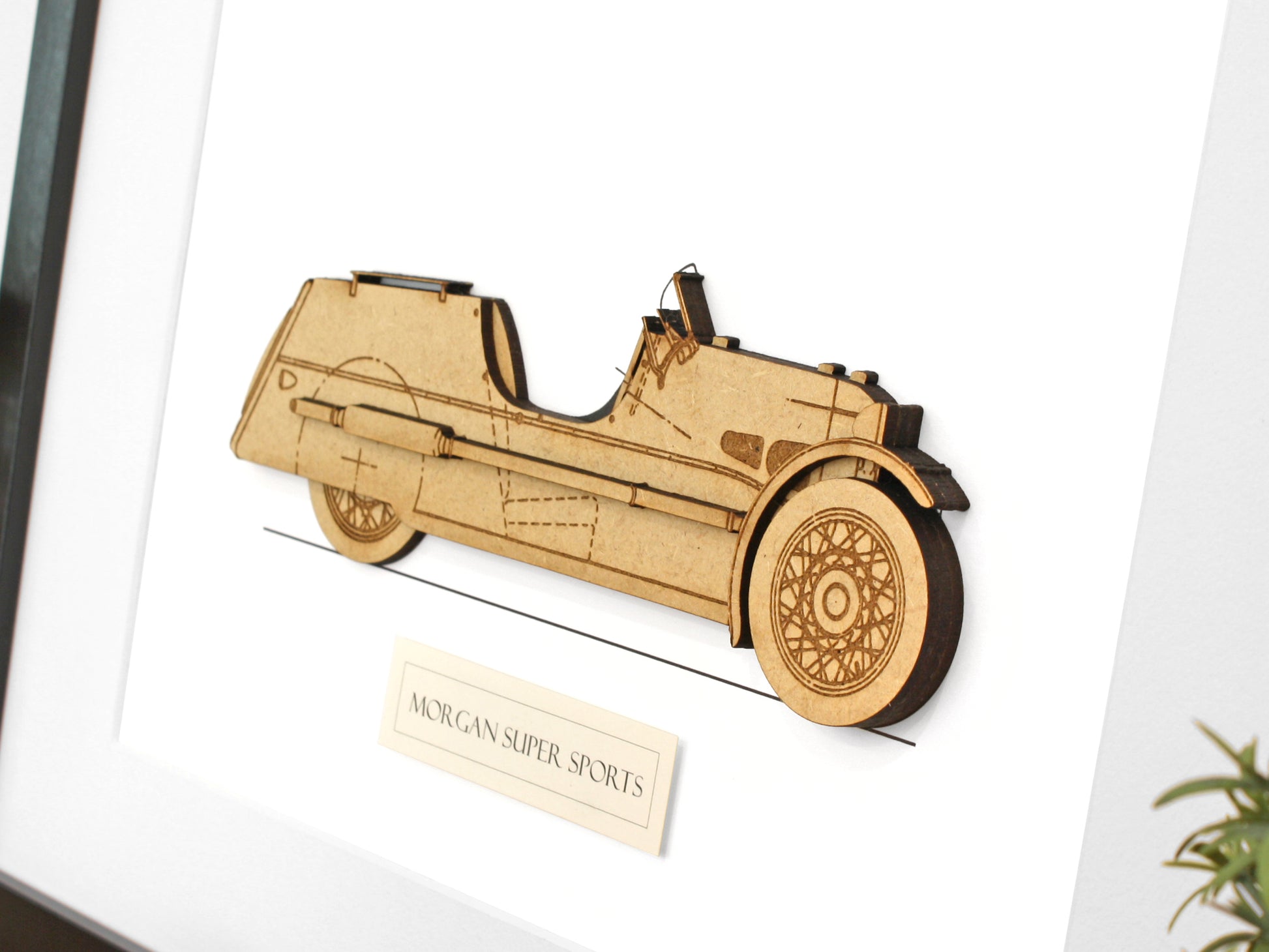 Morgan 3 Wheeler car art