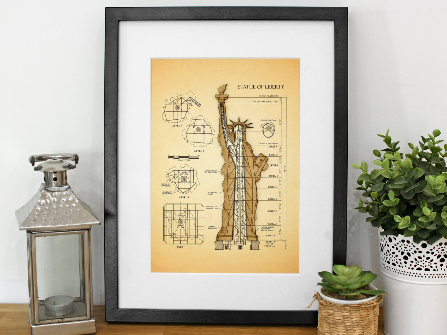 Statue of Liberty Art, New York Decor