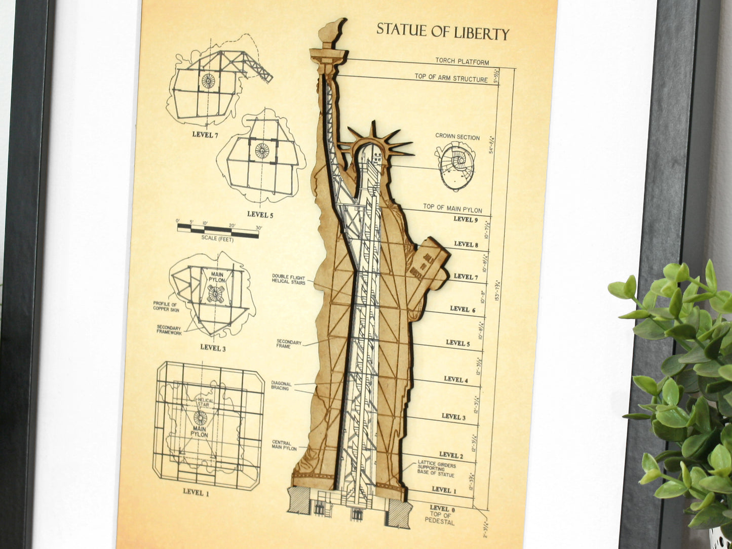 Statue of Liberty Art, New York Decor