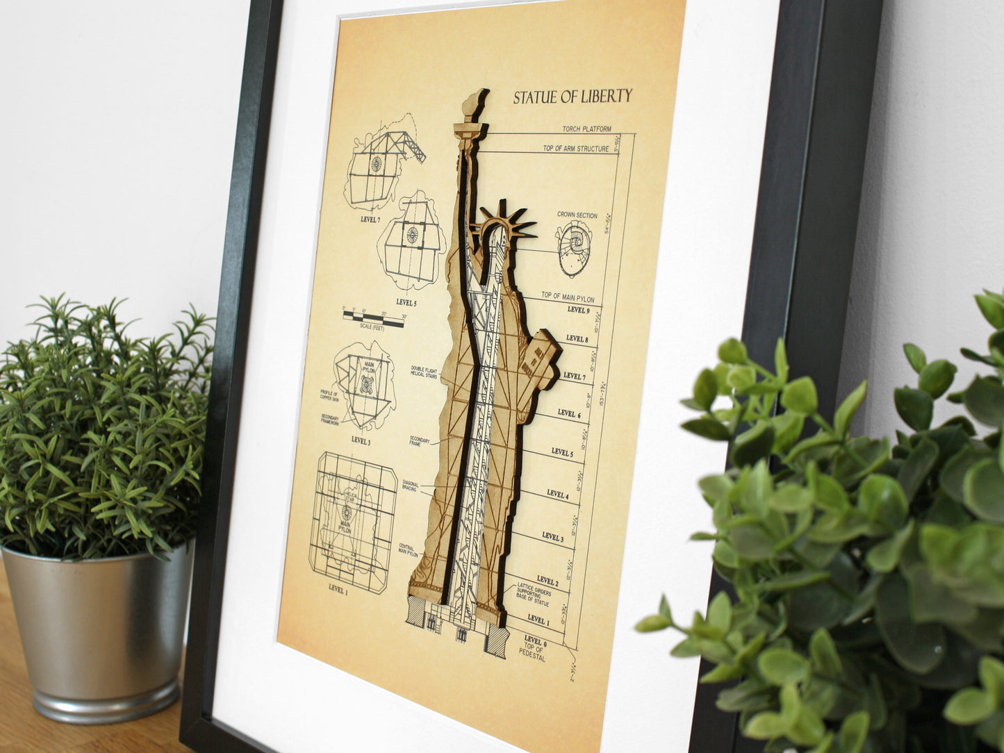 Statue of Liberty Art, New York Decor