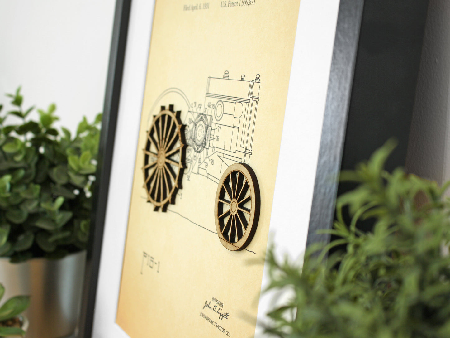 John Deere Tractor Patent Art