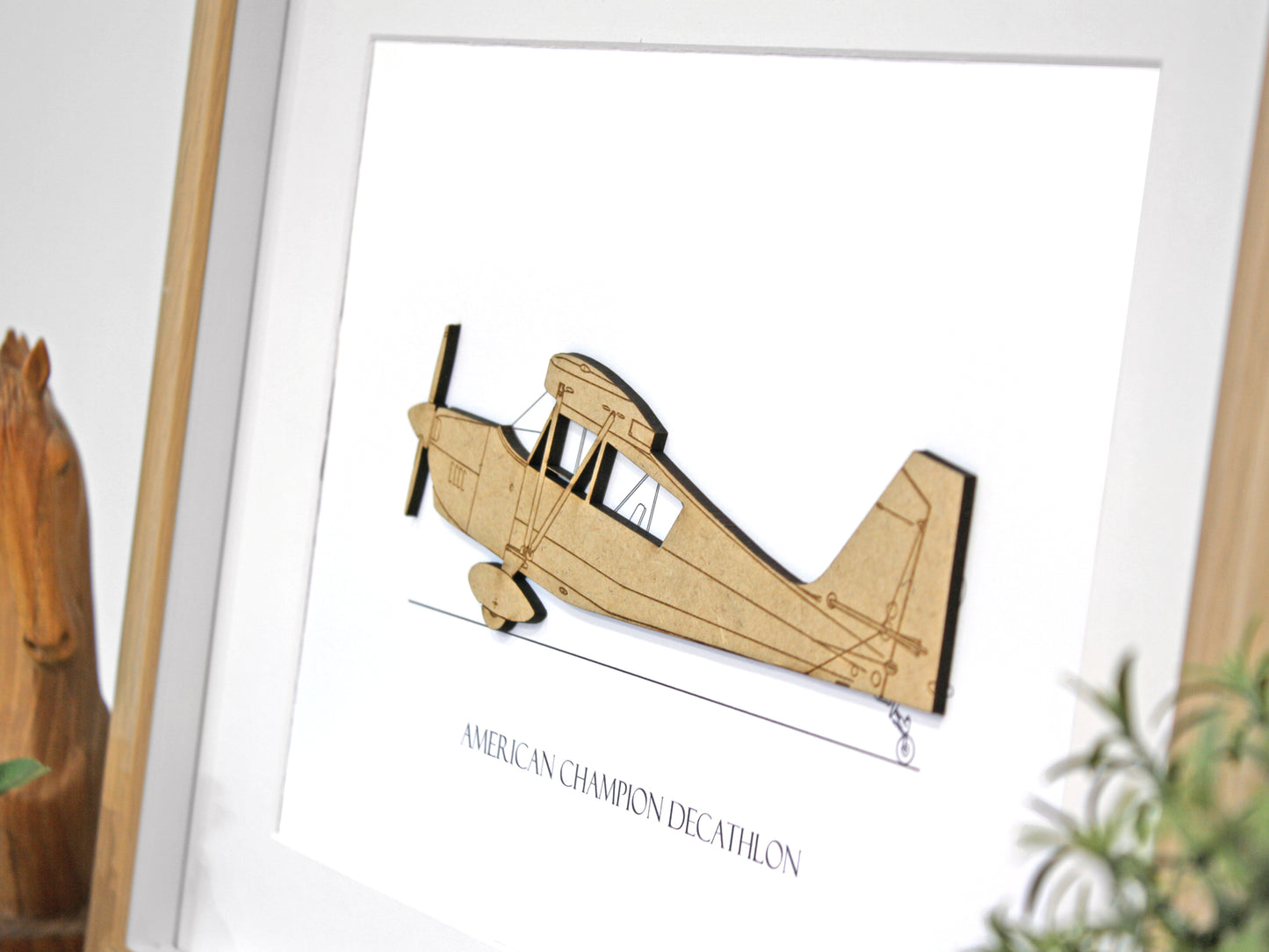 American Champion 8KCAB Decathlon aviation art