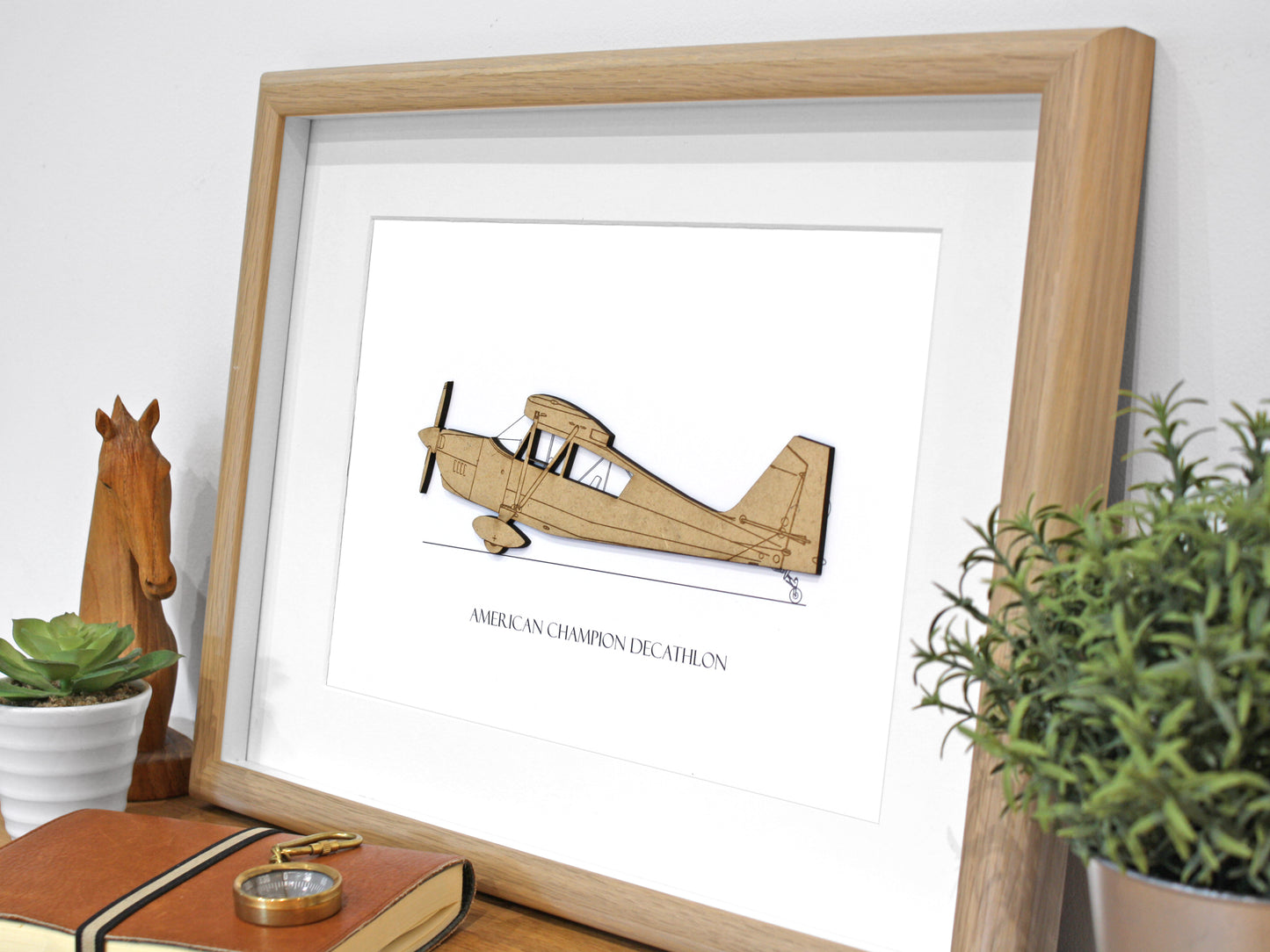 American Champion Decathlon blueprint art