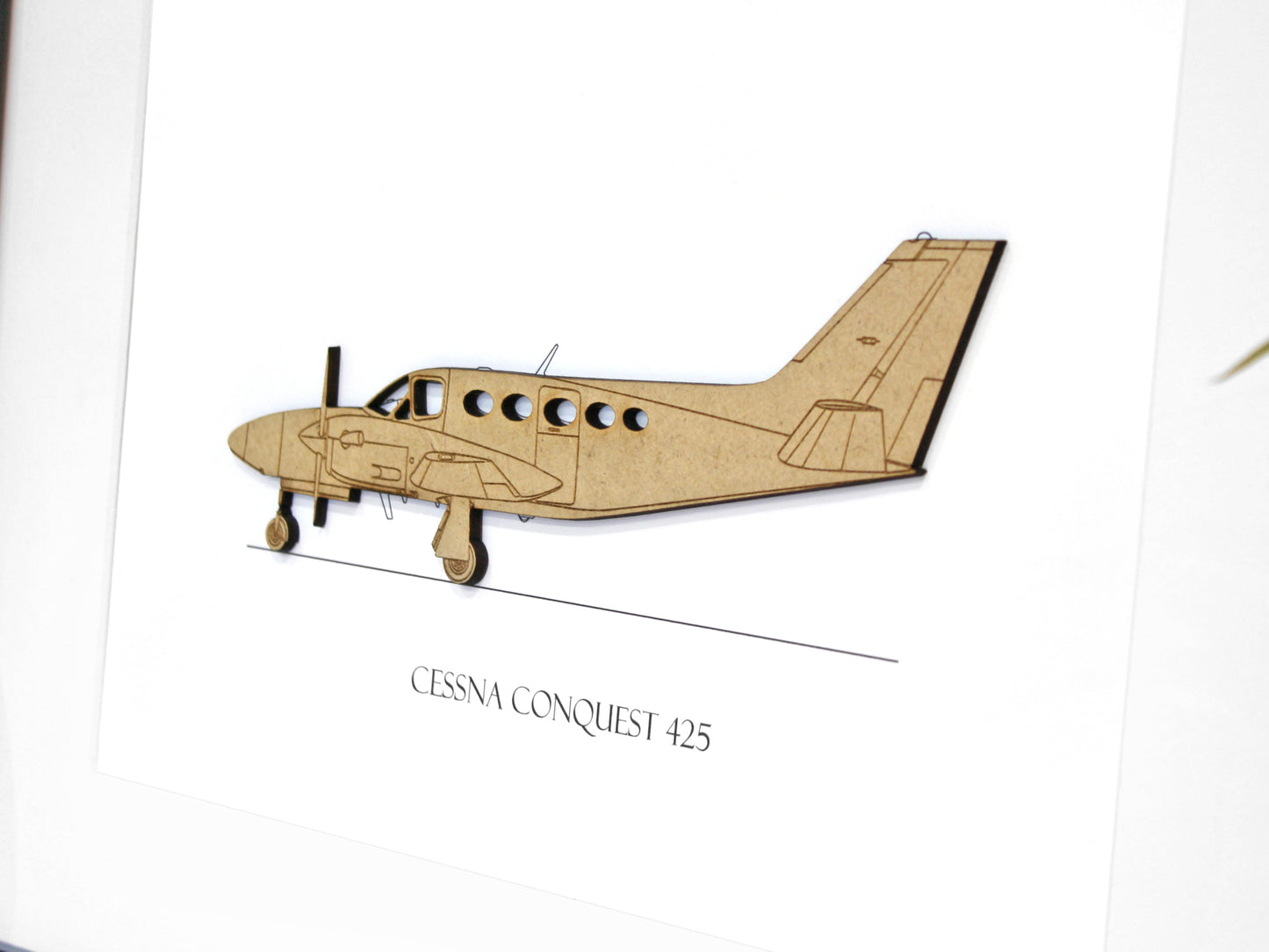 Cessna Conquest 425 aviation art