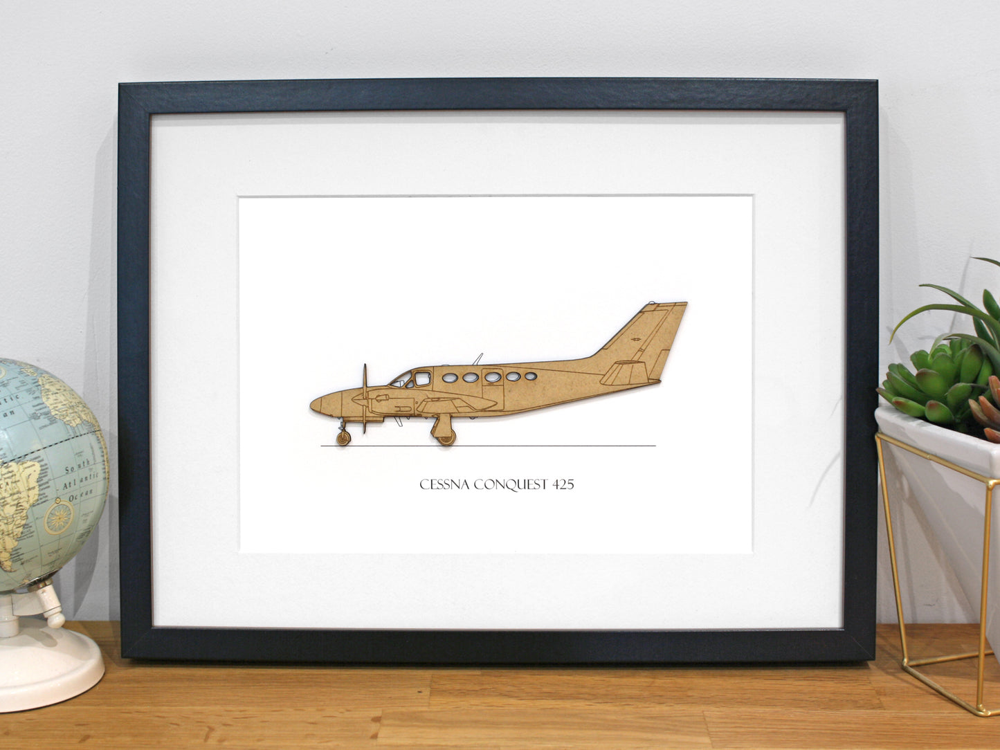 Cessna 425 Conquest aviation decor