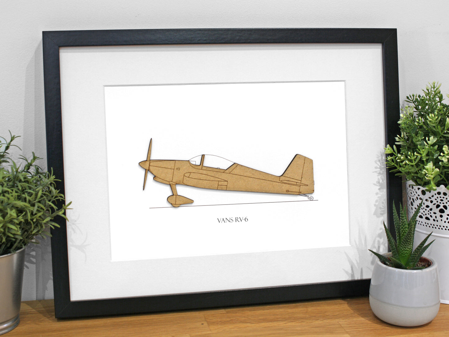 Vans RV-6 aviation art