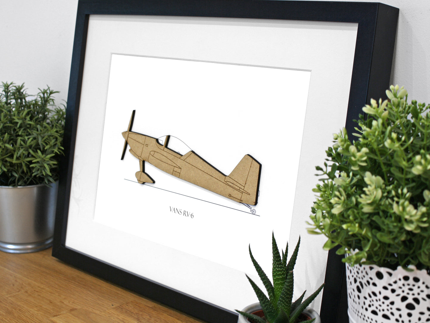 Vans RV-6 aviation art