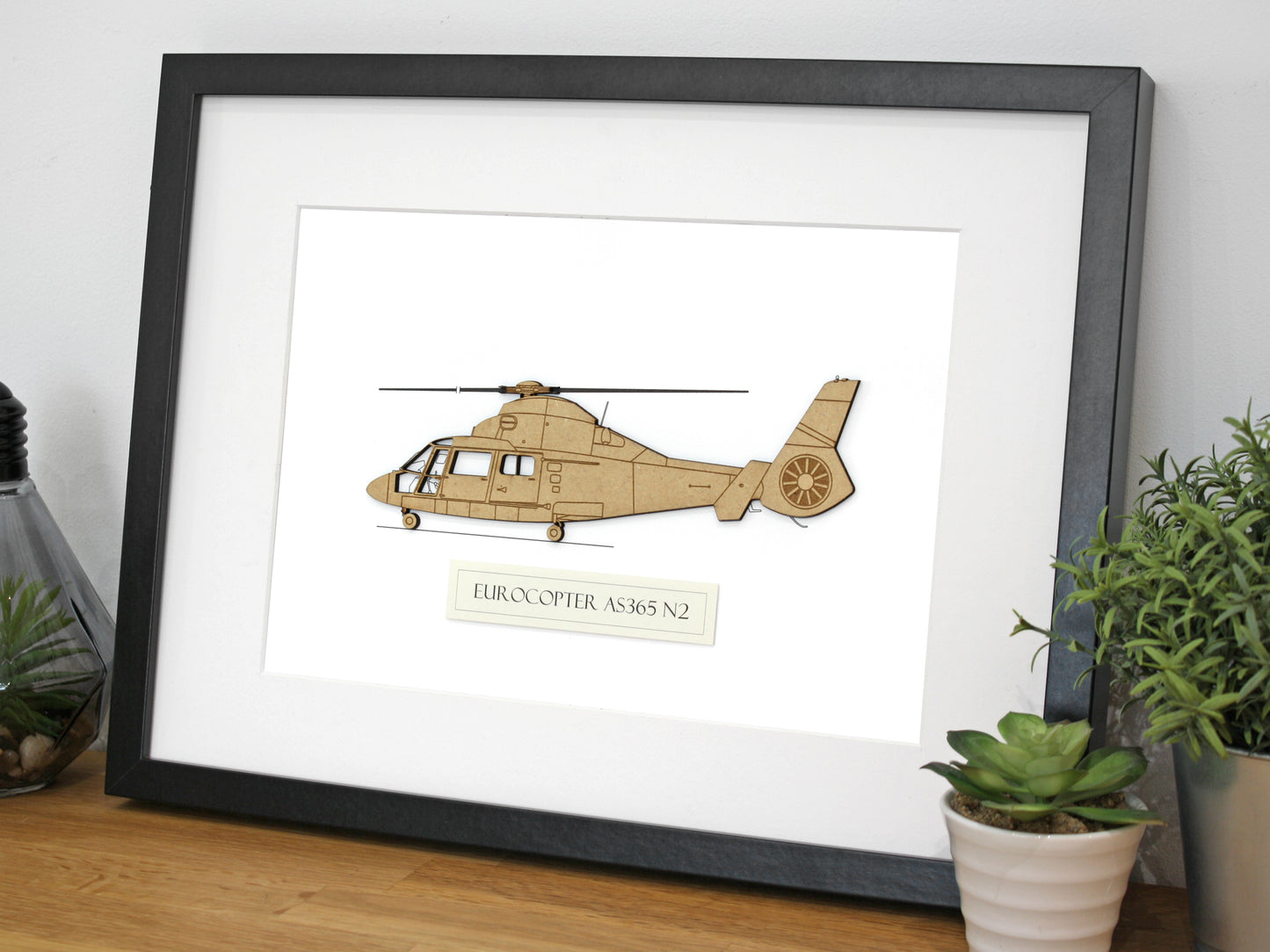 Eurocopter AS365 N2 Dauphin (Dolphin) helicopter art