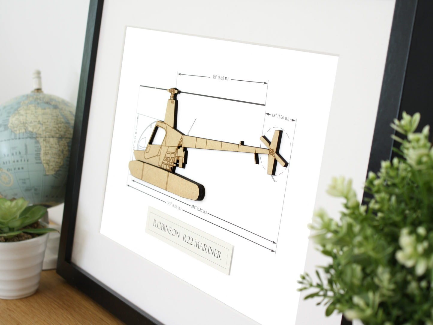 Helicopter gifts, Robinson R22 Mariner