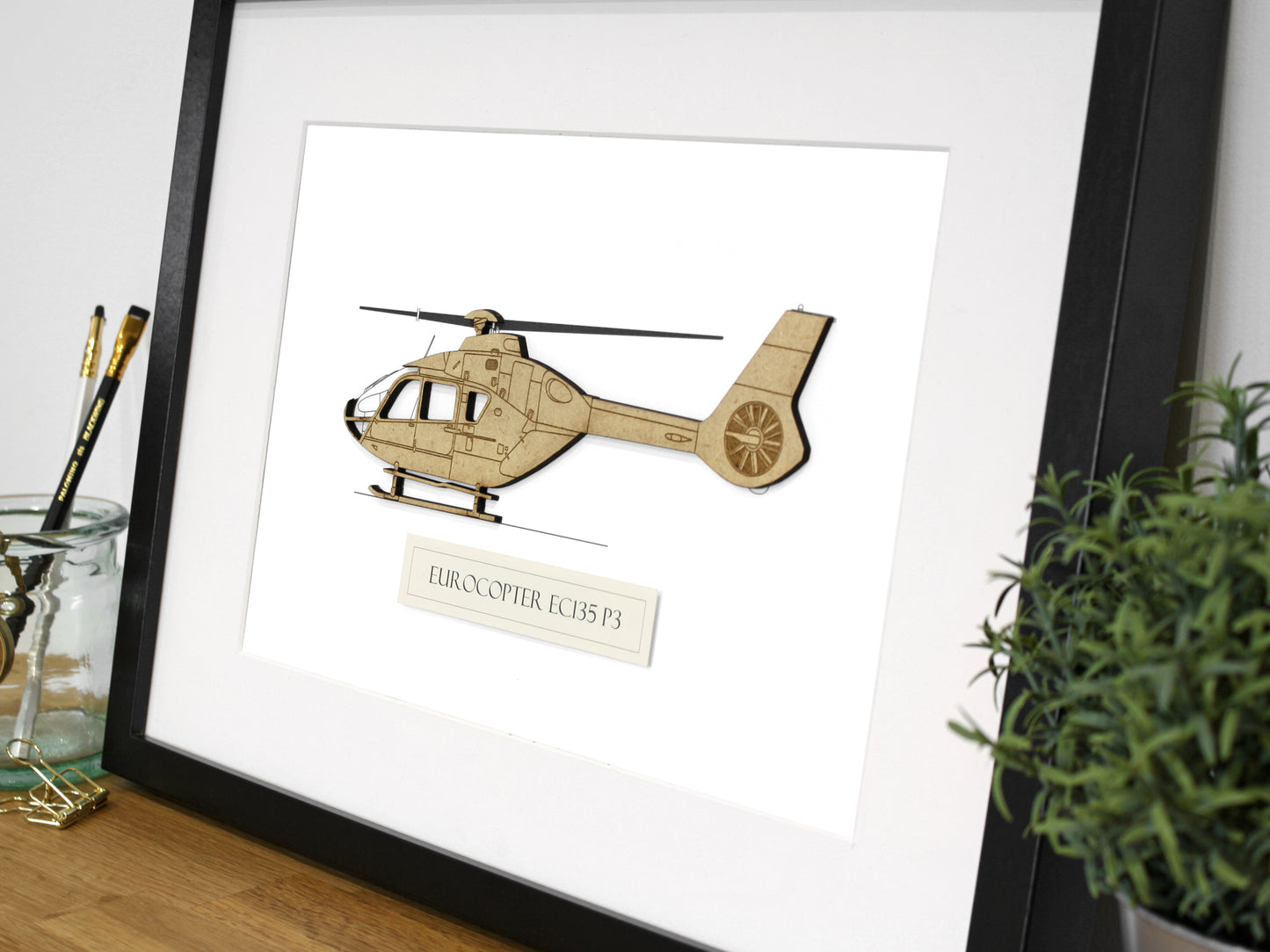 Eurocopter EC135 P3 helicopter art