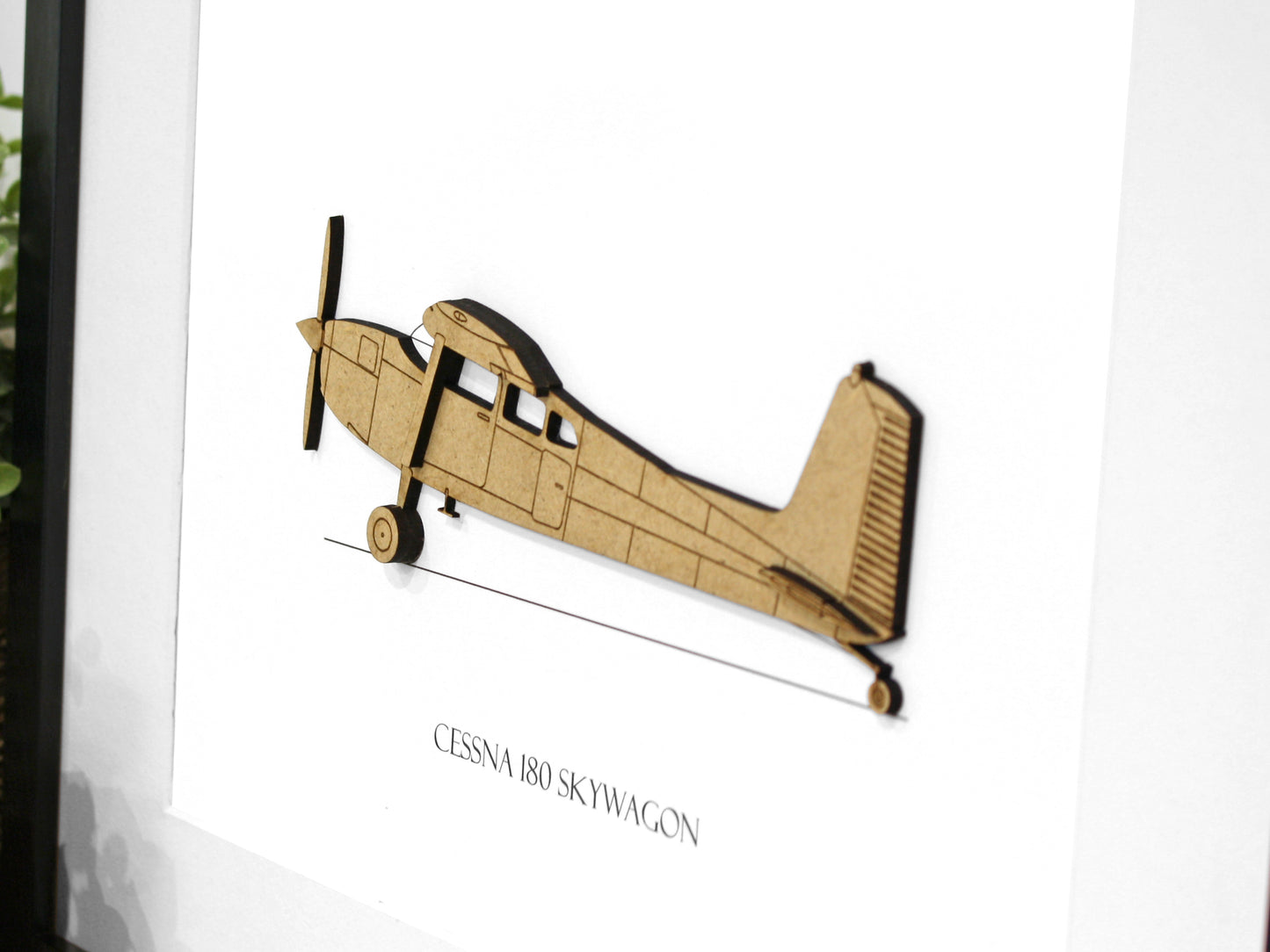 Cessna 180 aviation art