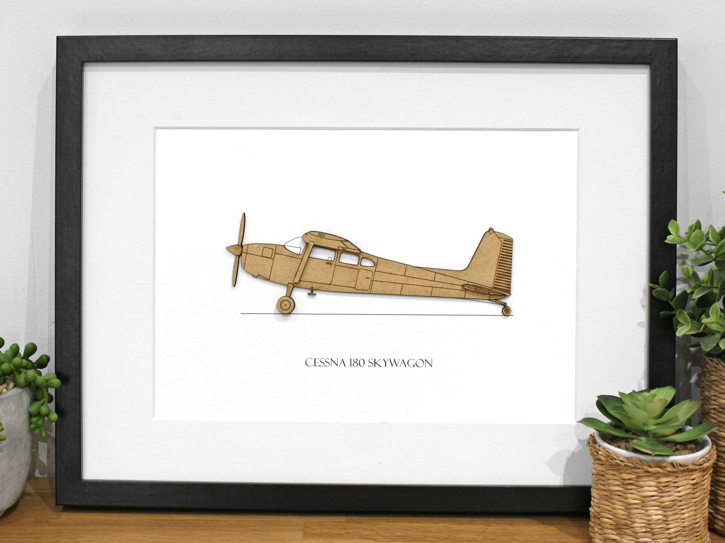 Cessna 180 Skywagon aircraft art