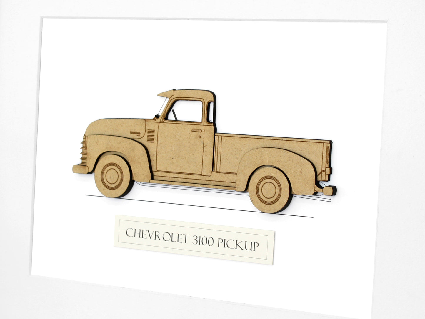 Chevrolet 3100 pickup art