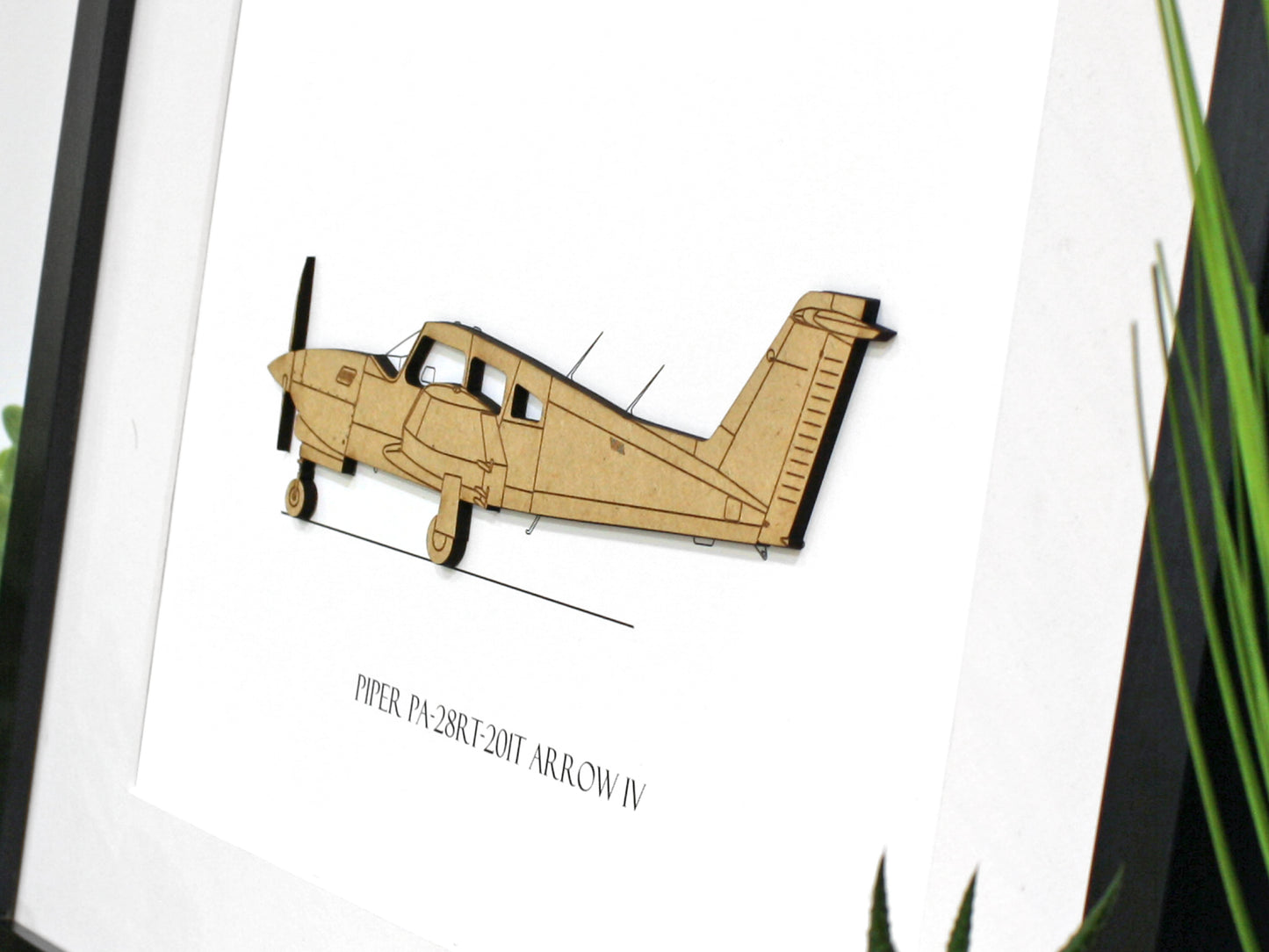 Piper PA-28RT-201T Arrow IV aviation art