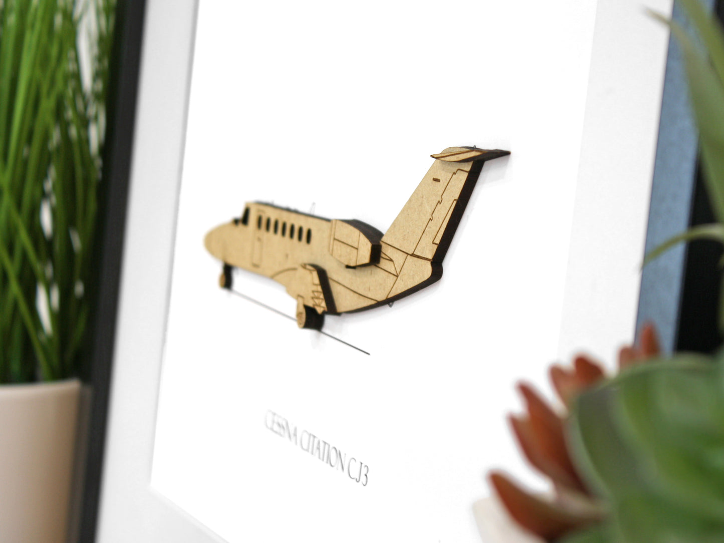 Cessna Citation CJ3 jet art