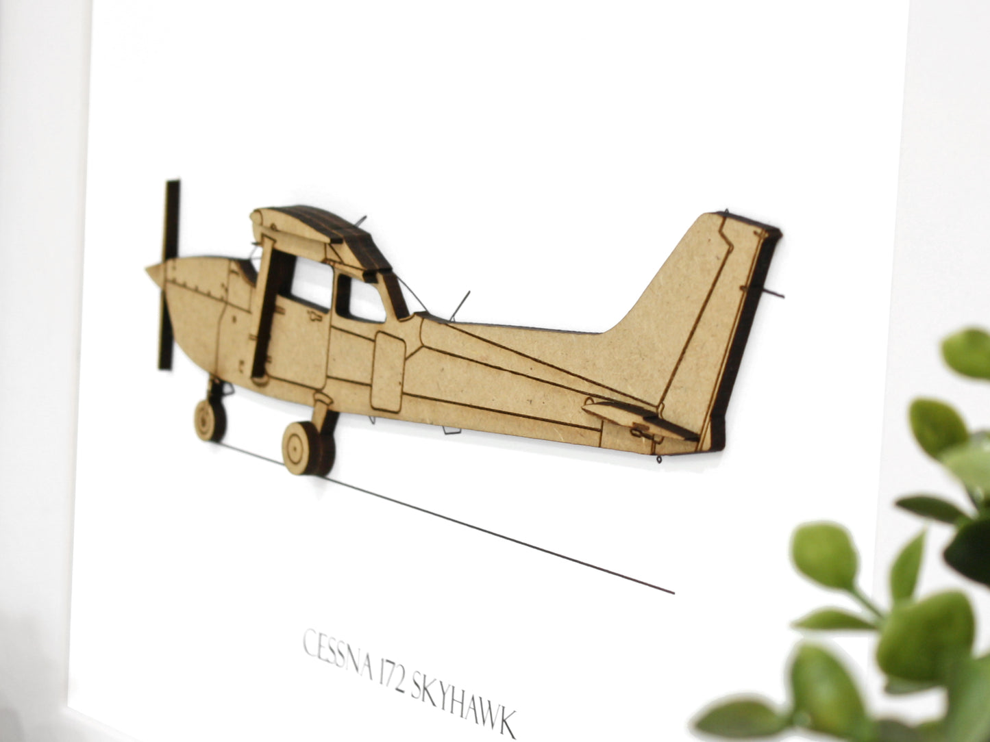Cessna 172 Skyhawk aviation art