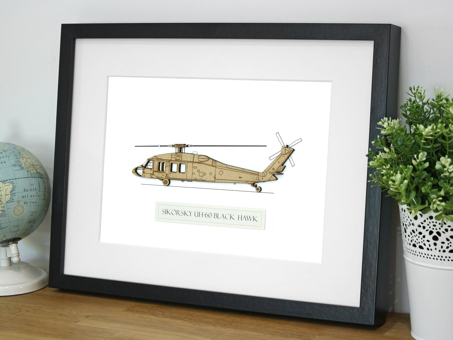 UH-60 Blackhawk helicopter art