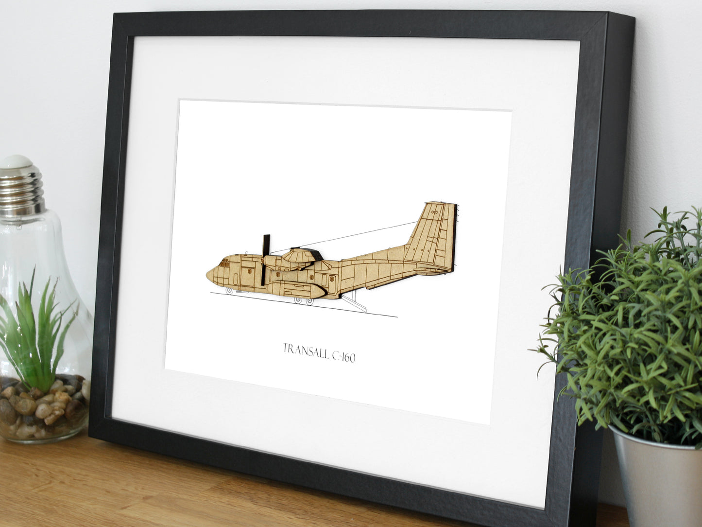 Transall C-160D aviation art