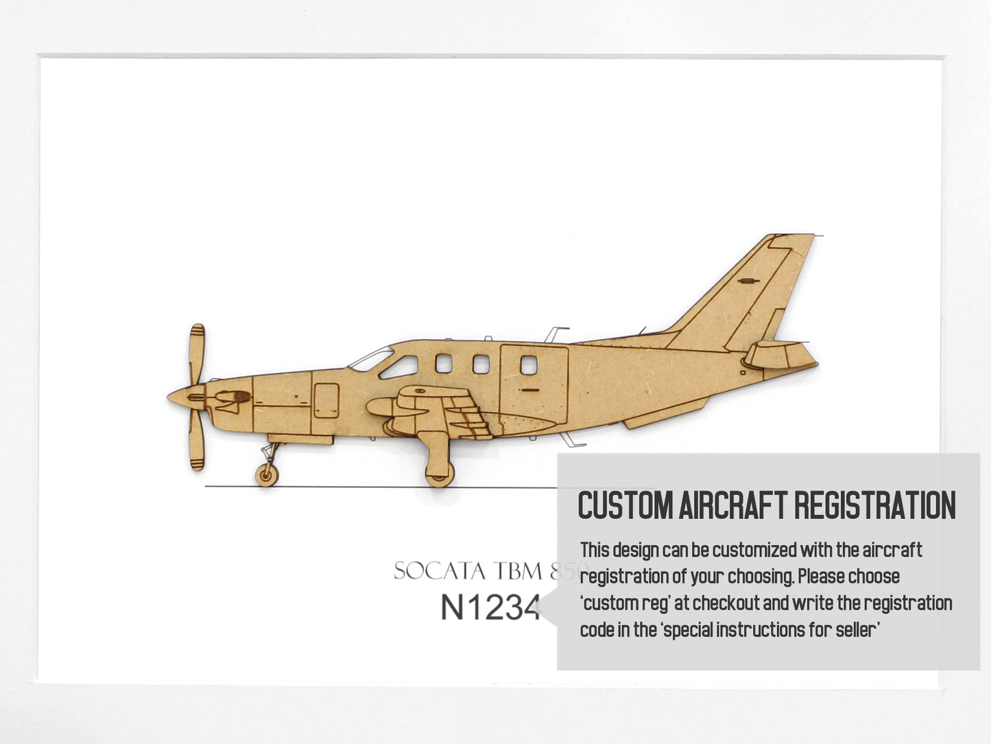 SOCATA TBM custom pilot gifts