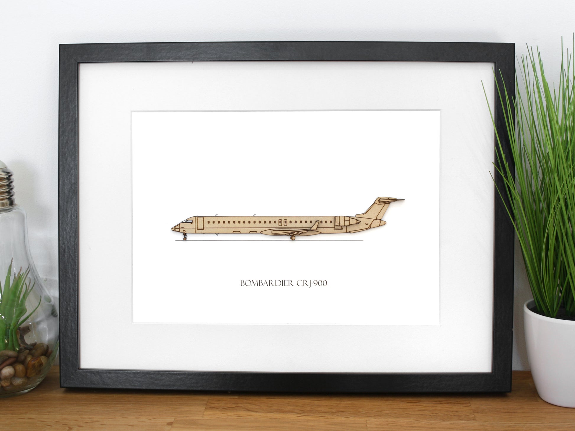 Bombardier CRJ900 aviation art