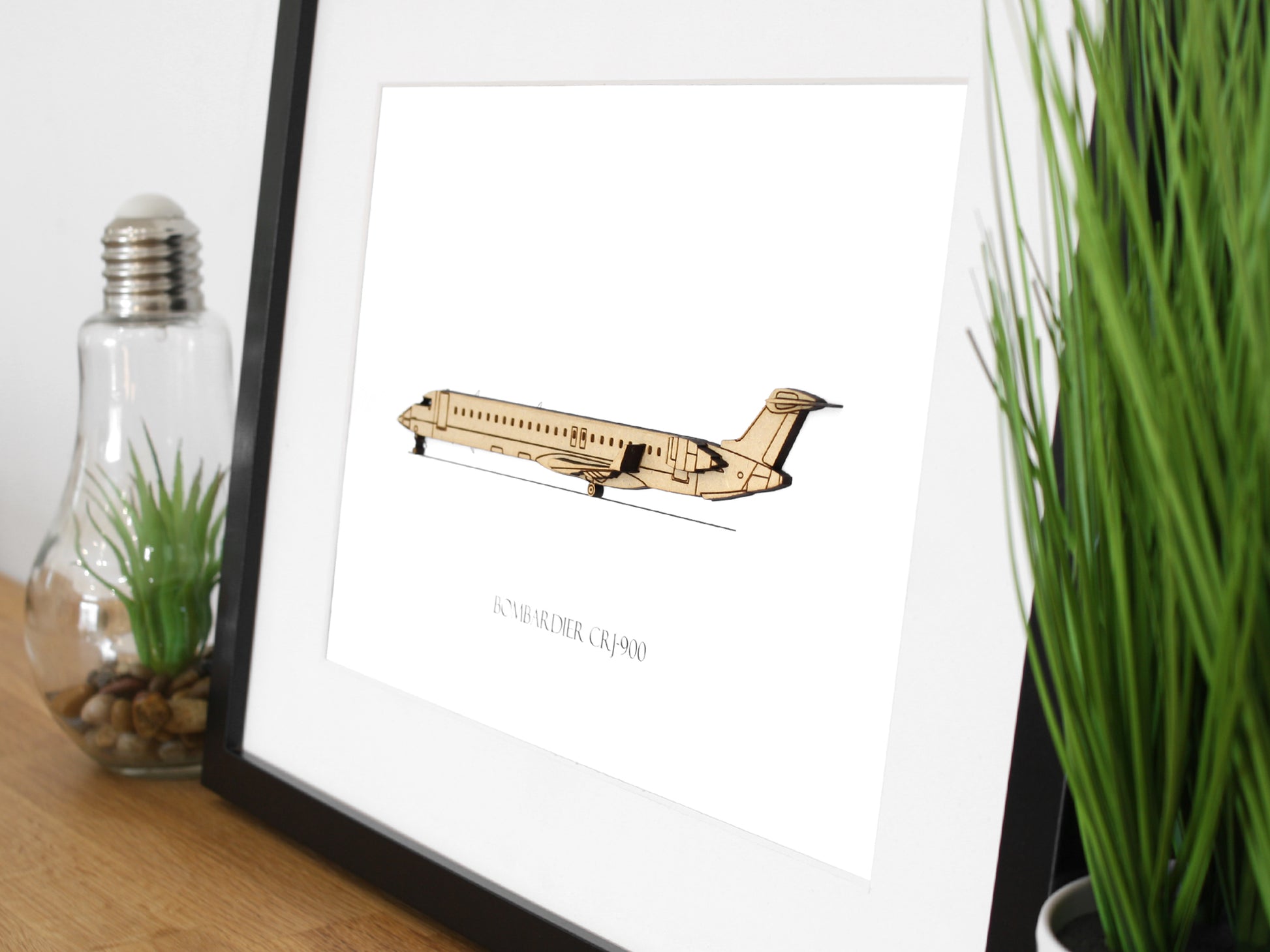 Bombardier CRJ900 aviation art