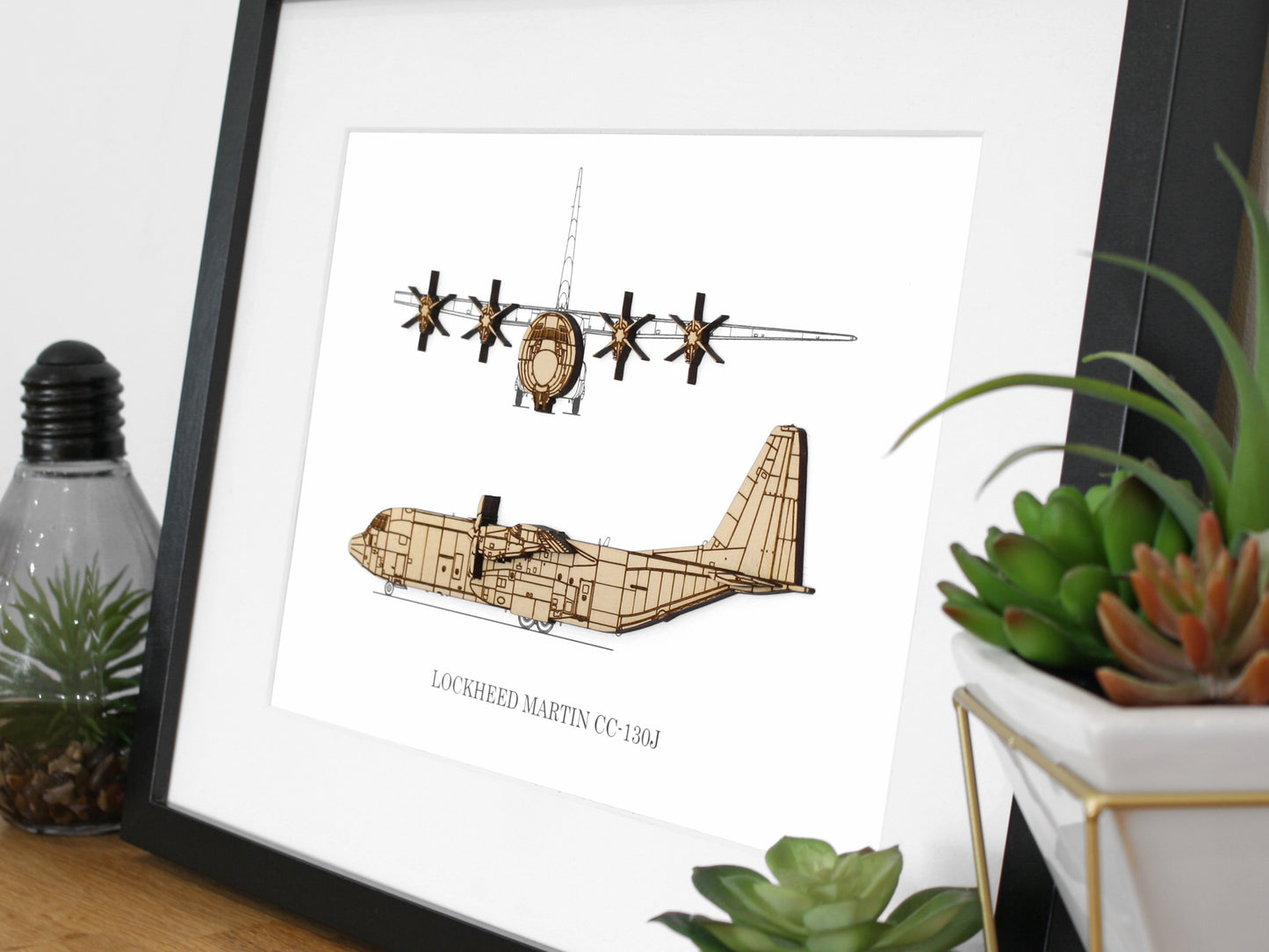 Lockheed Martin CC-130J Hercules aviation art RCAF