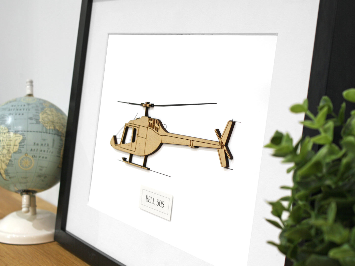 Bell 505 Helicopter Art