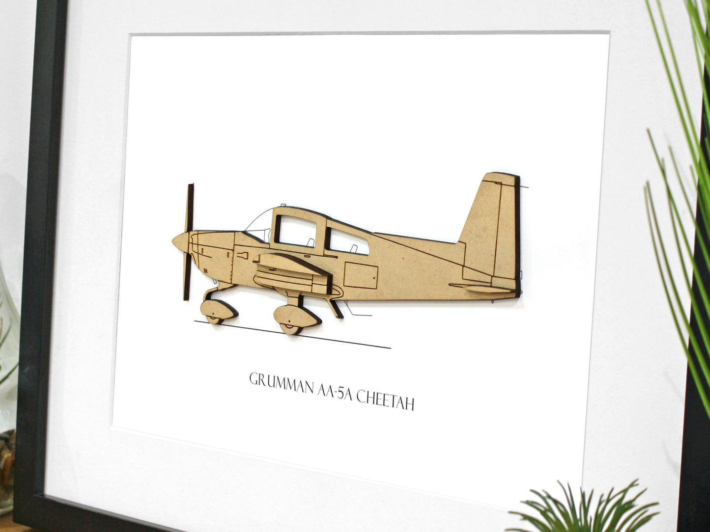 Grumman AA-5A Cheetah Aviation Art
