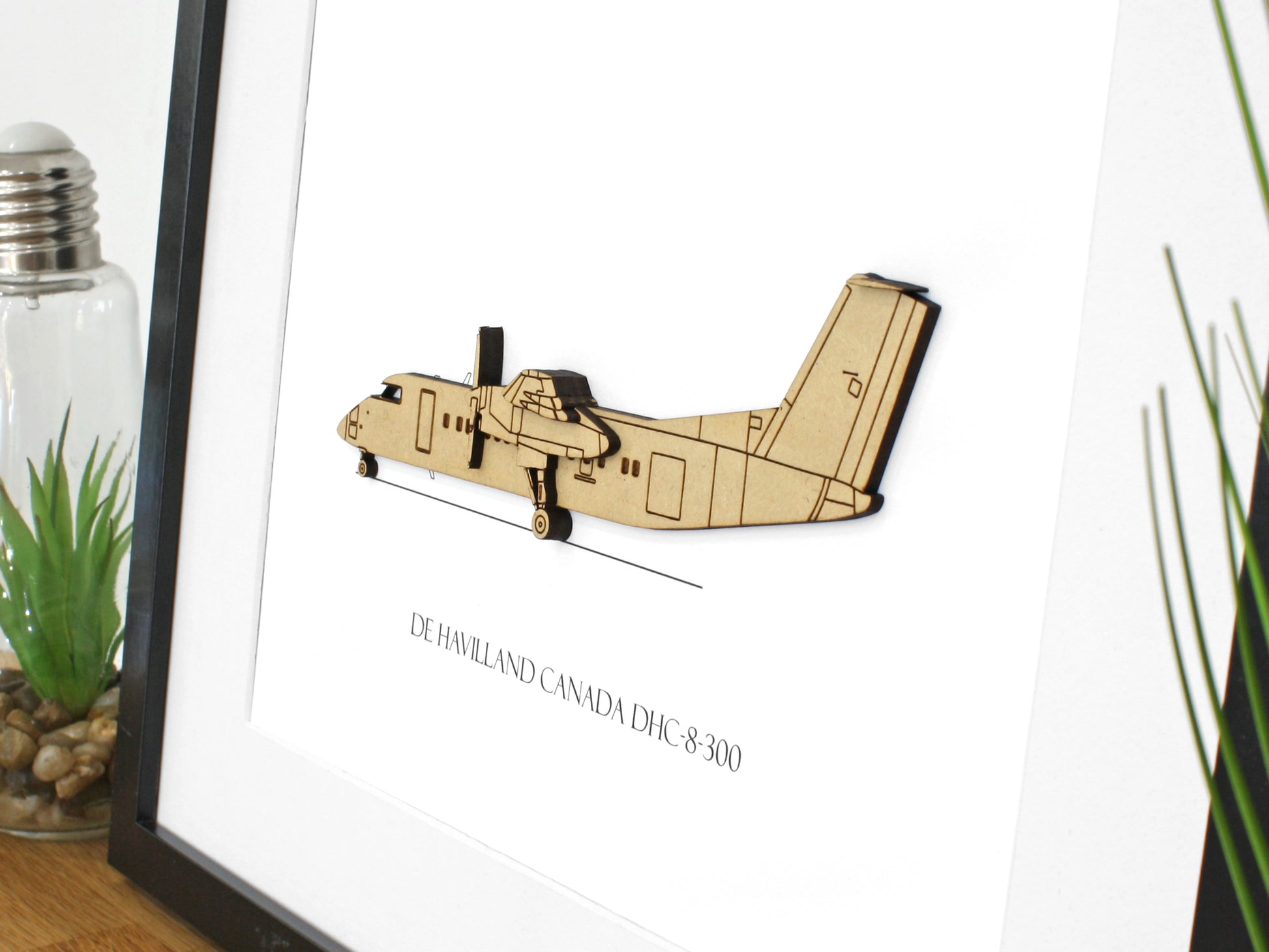 DHC-8-300 aviation art